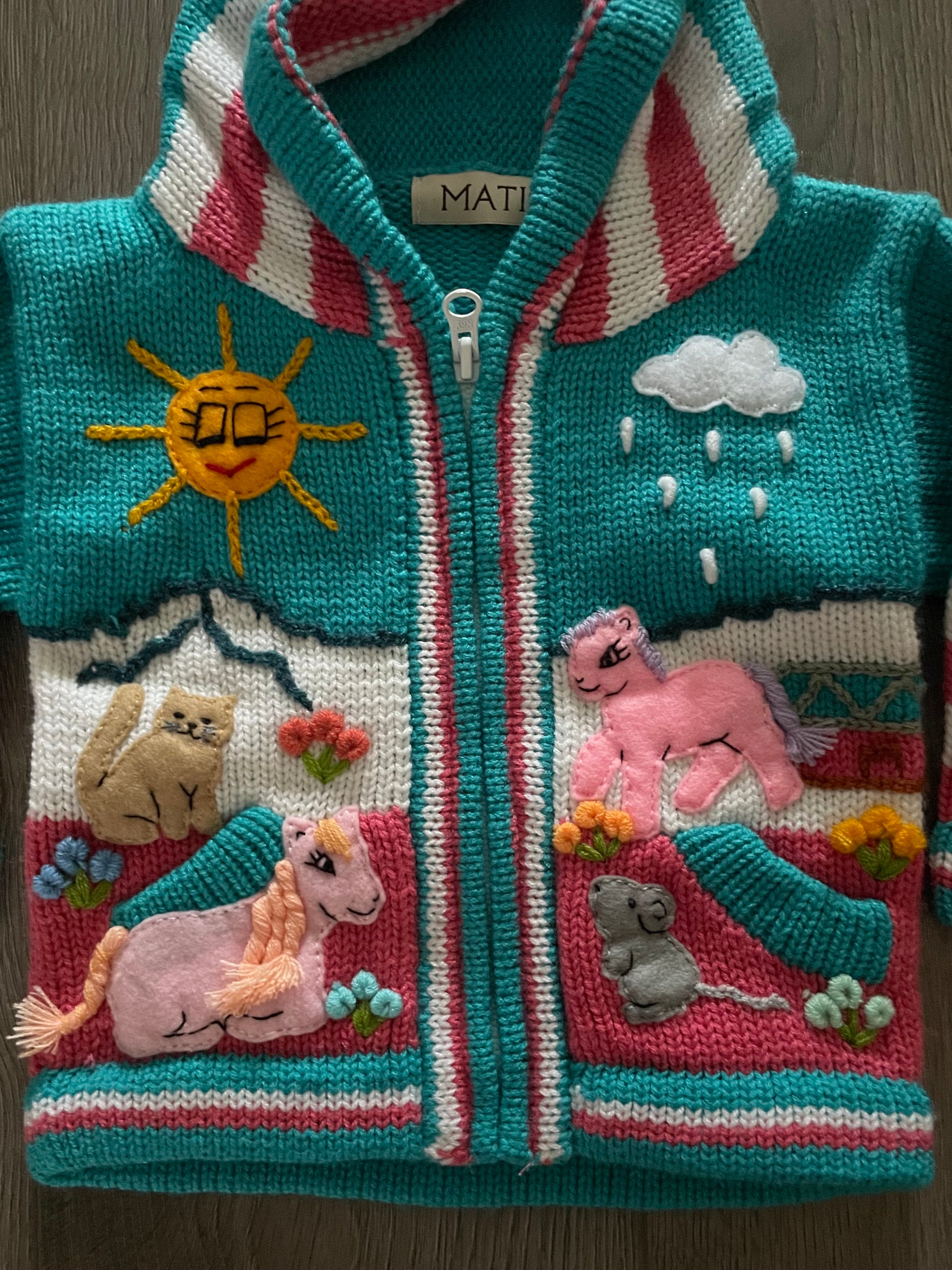 Beautiful zip up Jacket (1-2yr)