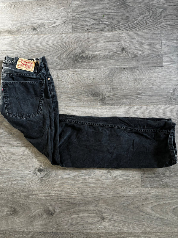 Vintage Levi's 550, Black, W38, L32