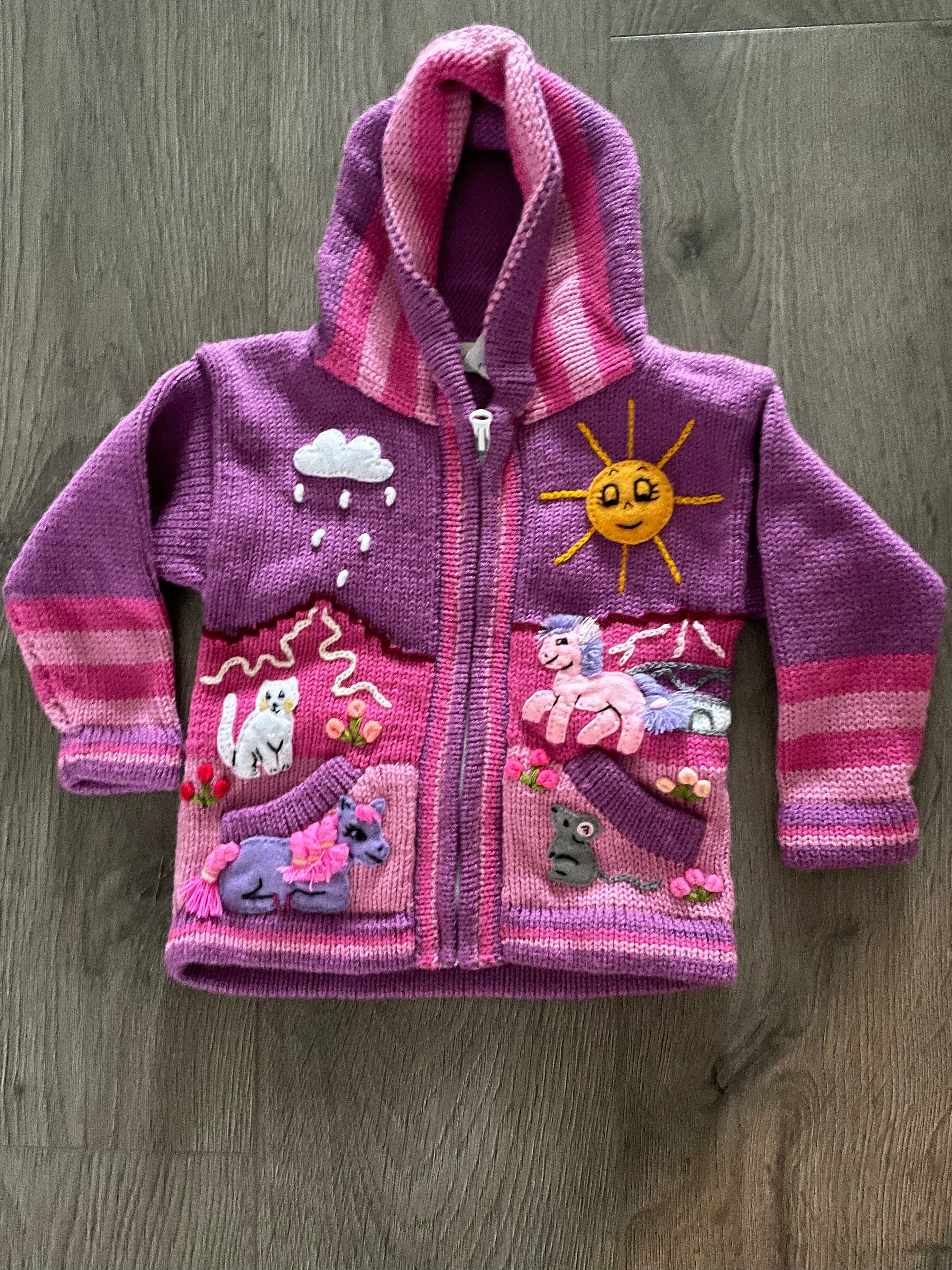 Beautiful zip up Jacket (2-3yr)