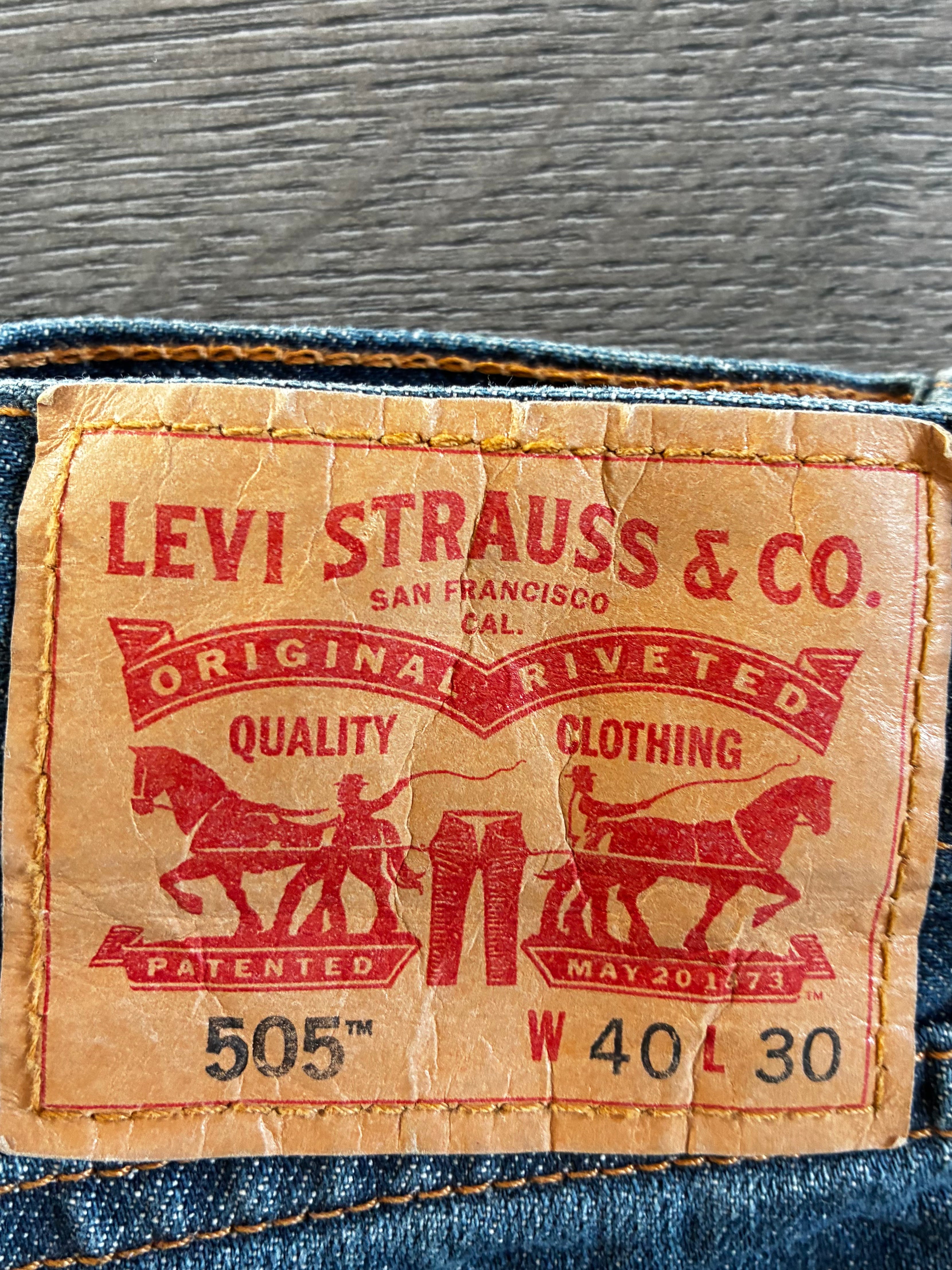 Vintage Levi's 505, Dark Blue, W41, L28