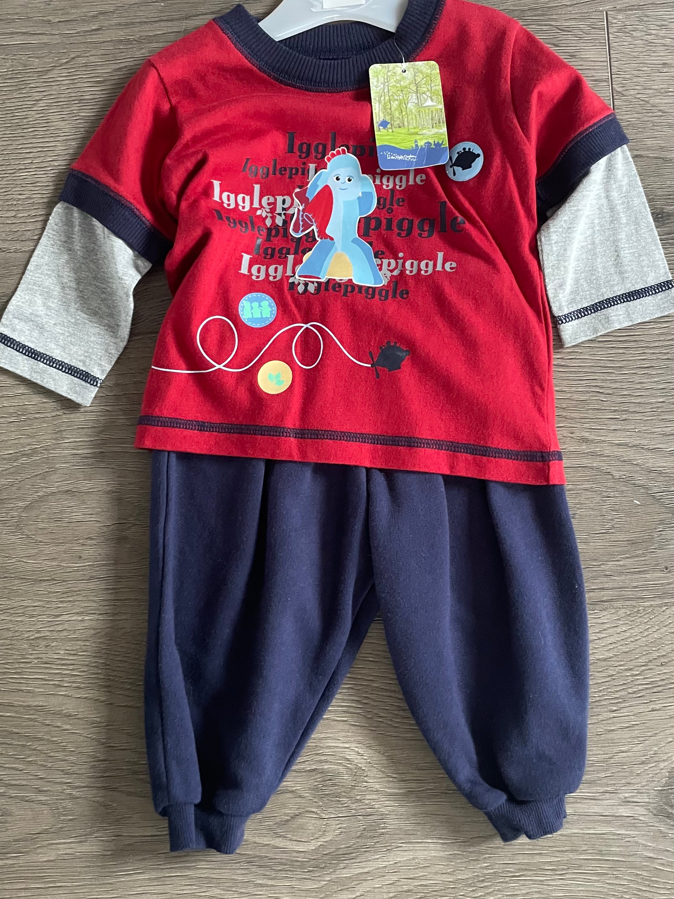 2 piece Iggle Piggle Joggers Set (3-6mths)