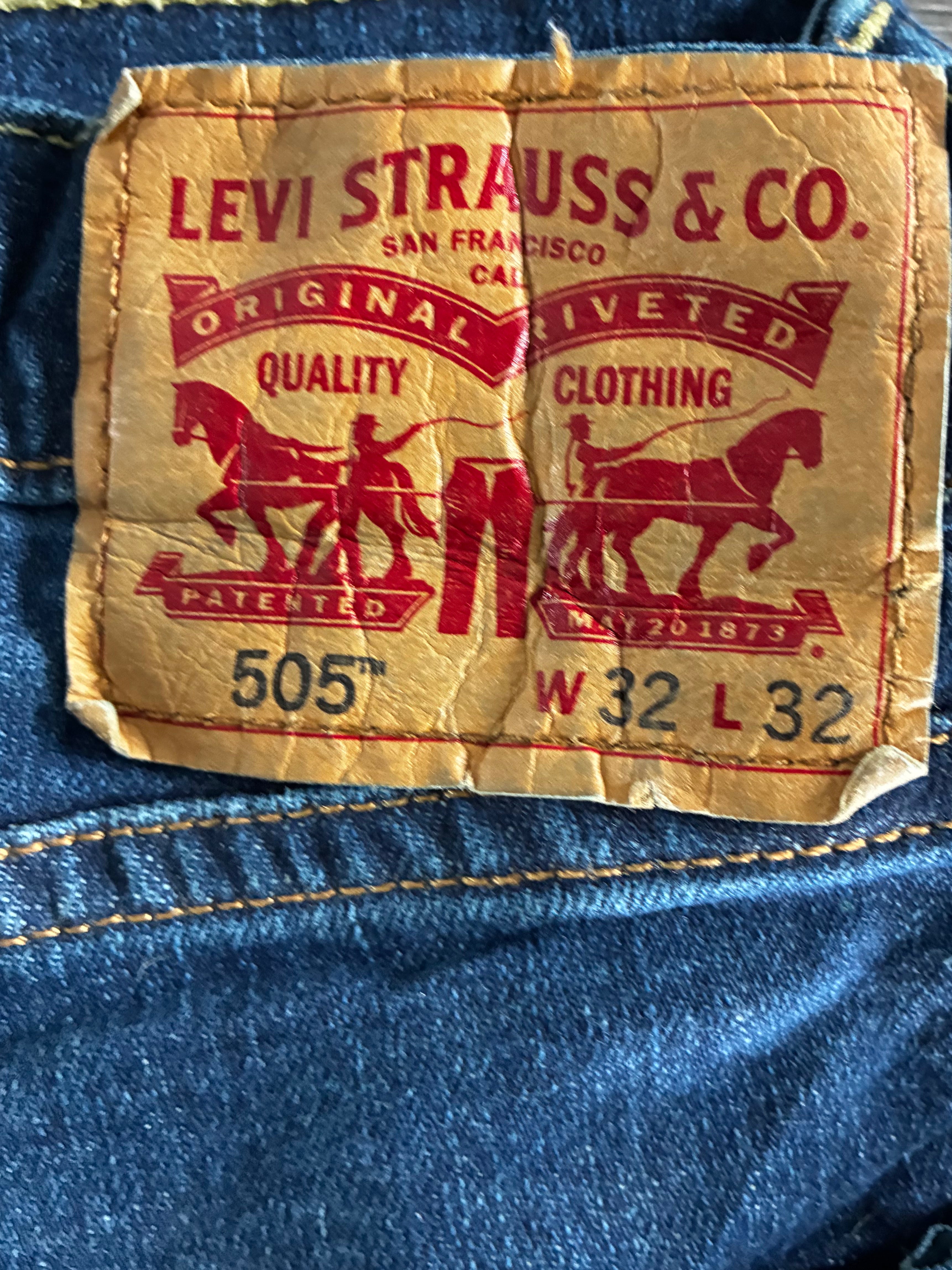Vintage Levi's 505, Dark Blue, W32, L32