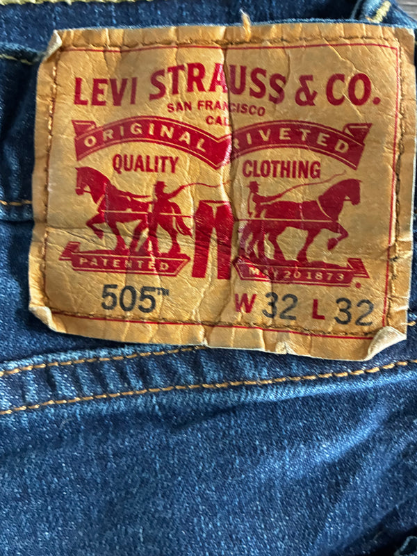 Vintage Levi's 505, Dark Blue, W32, L32