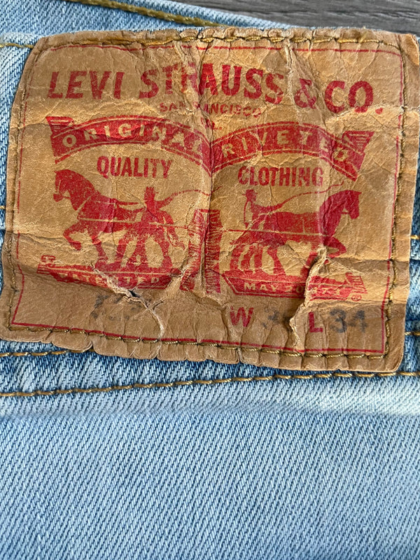 Vintage Levi's, Light Blue, W37, L33