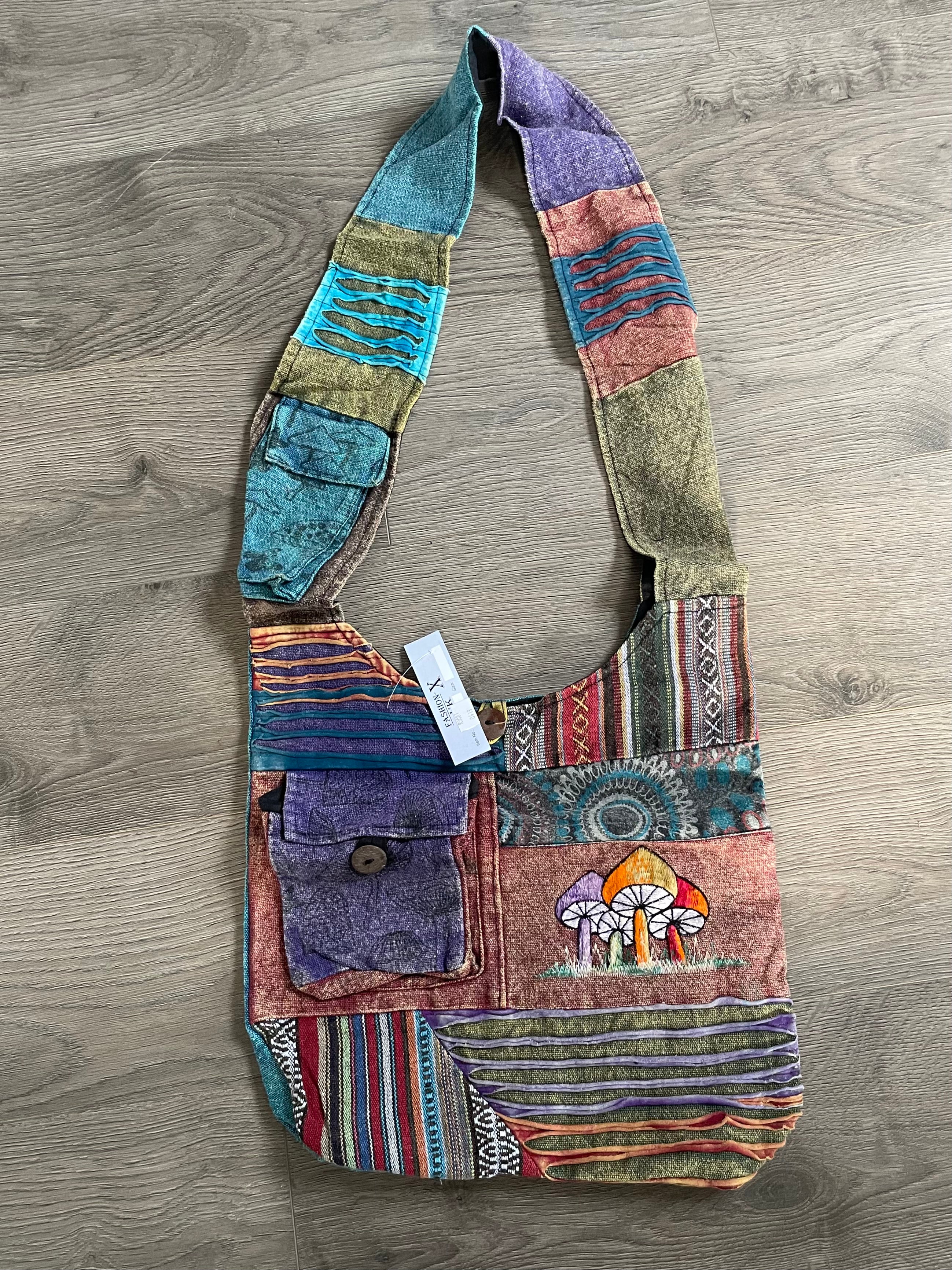 Hippy Mushroom Shoulder Bag