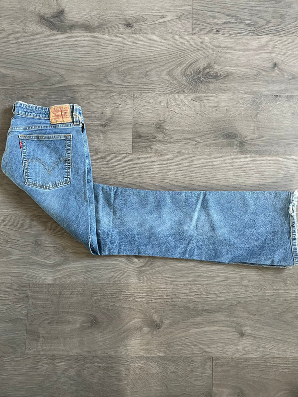 Vintage Levi's Superlow Bootcut, Blue, W32, L32