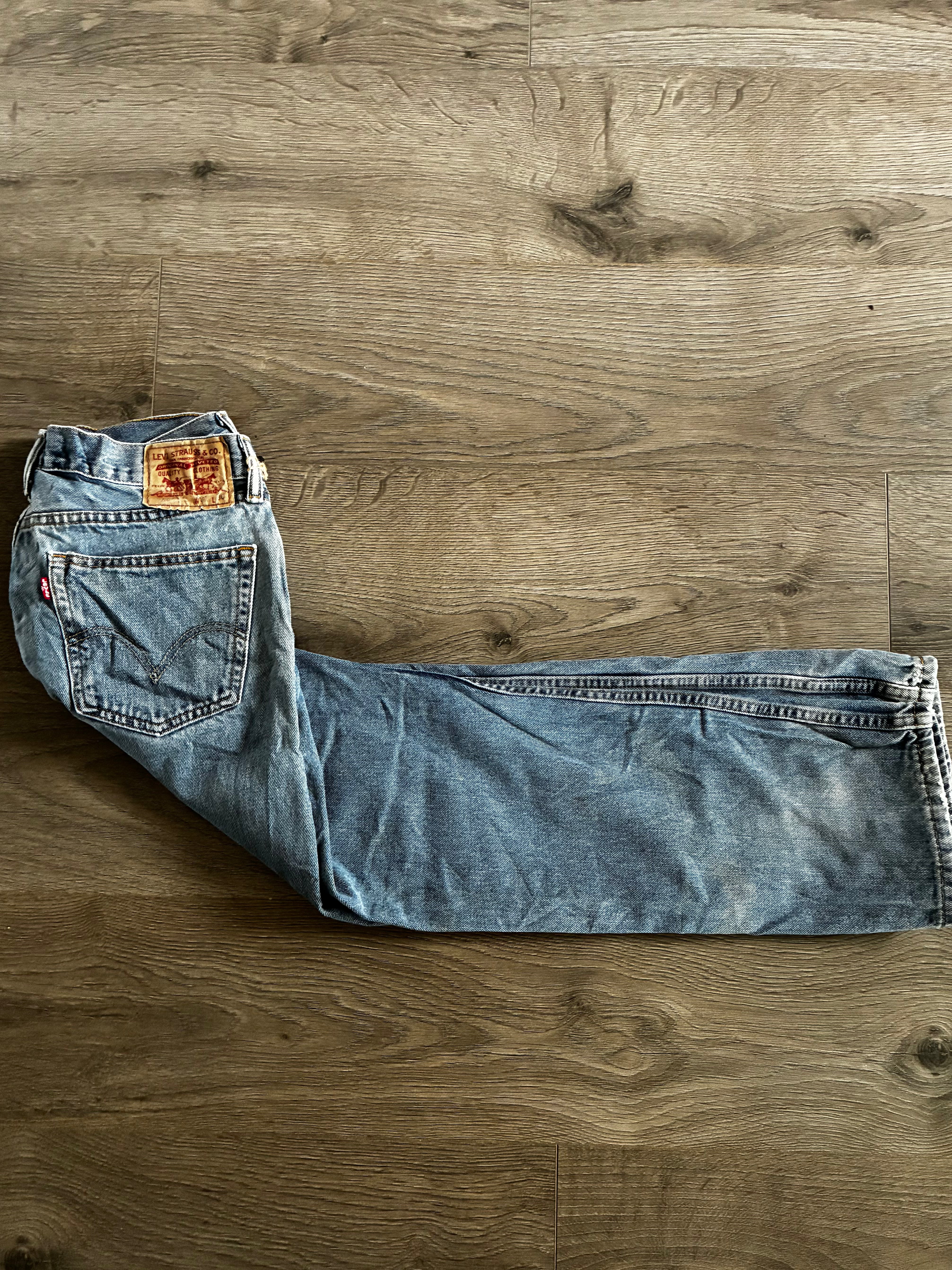 Vintage Levi's 505, Blue, Label - W31, L30, Actual Size - W32, L30