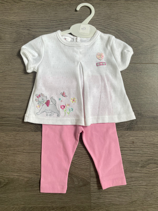 2 piece leggings set (0-3 months)