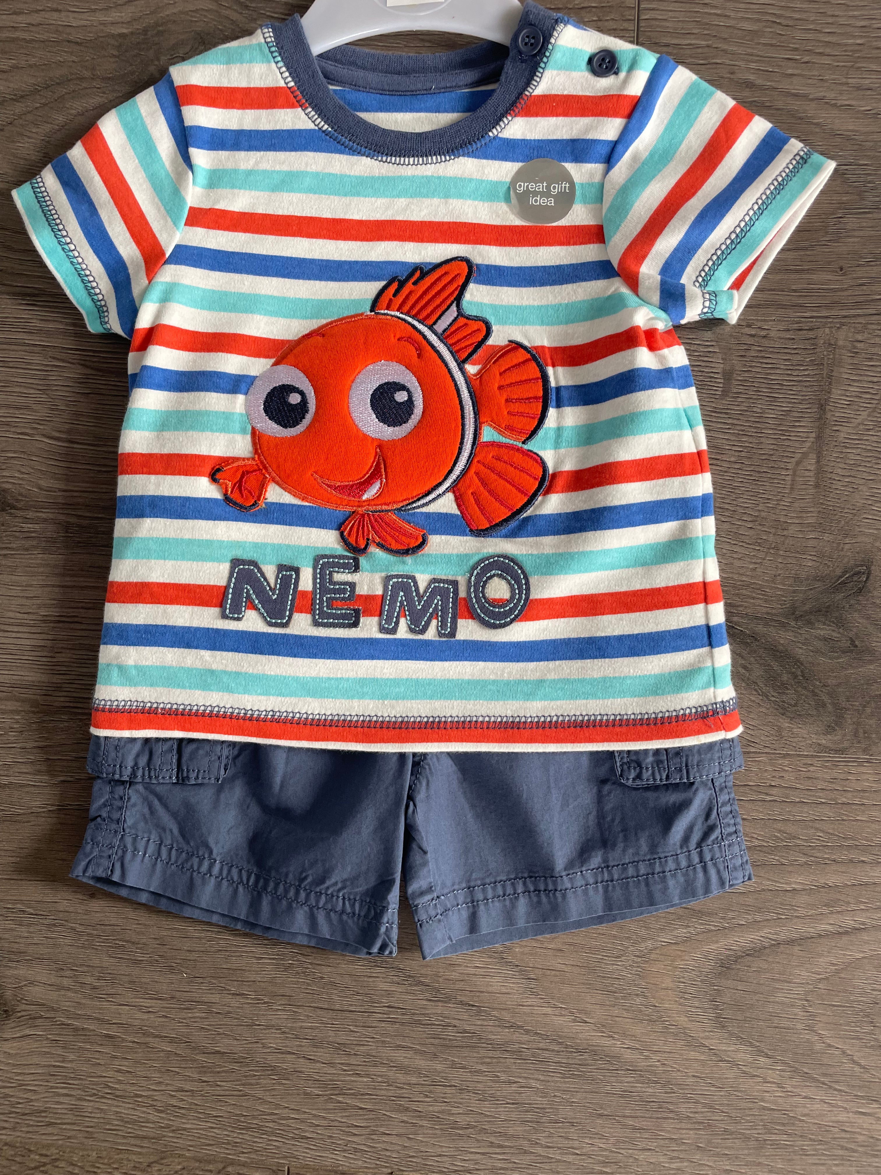 Nemo Shorts Set (3-6mths)