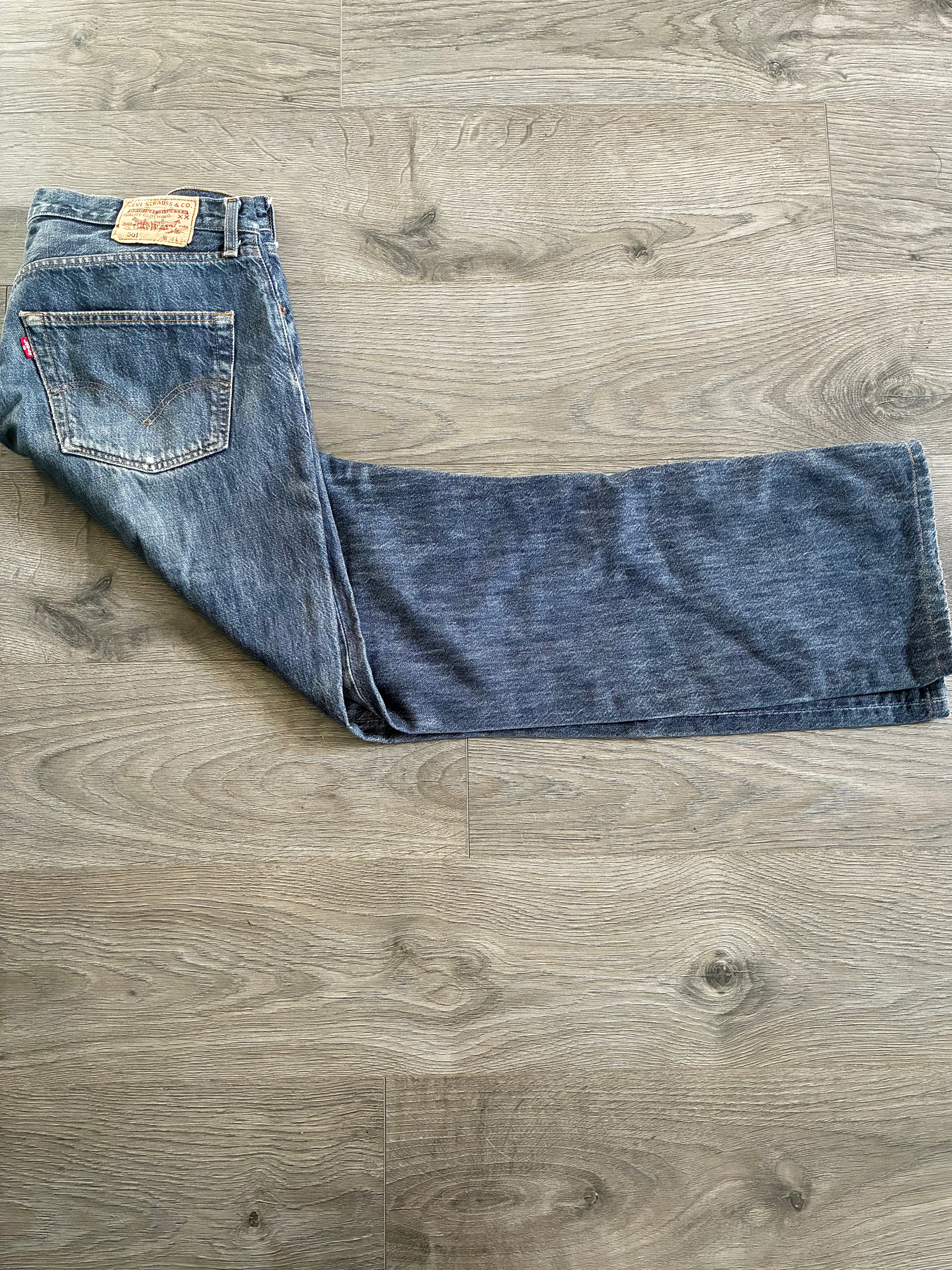Vintage Levi's 501, Dark Blue, W38, L33