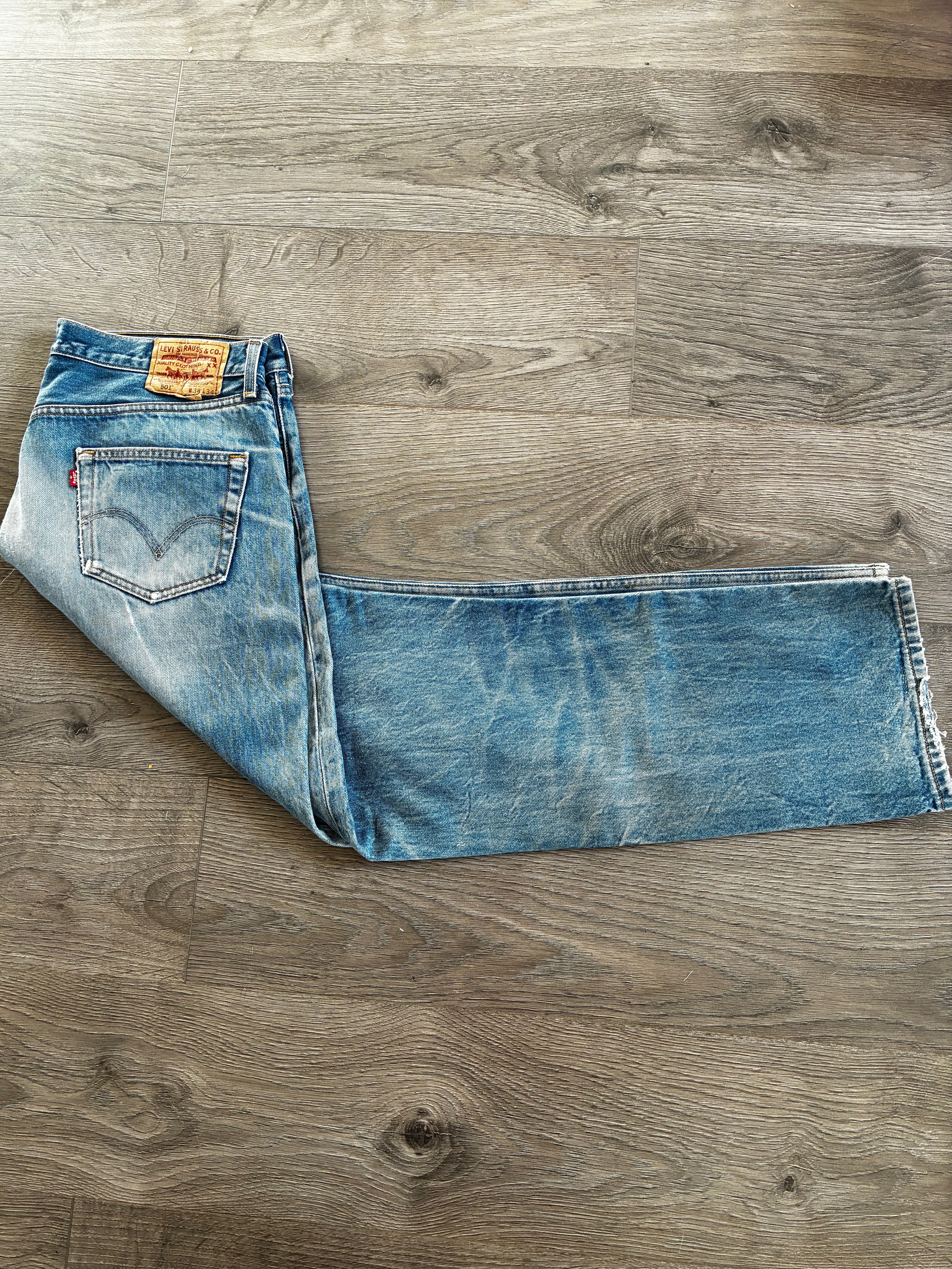 Vintage Levi's 501, Blue, W38, L32