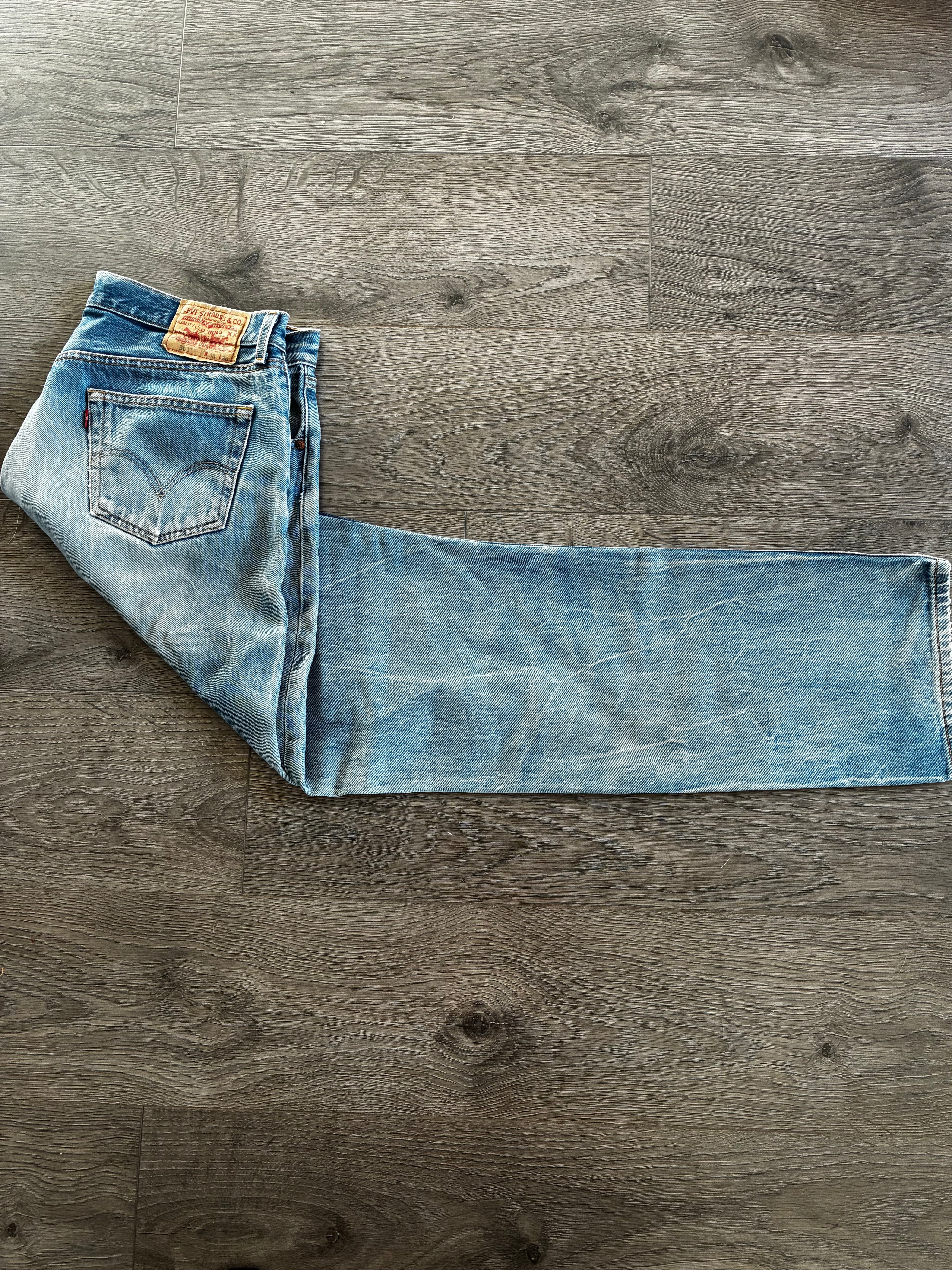 Vintage Levi's 501, Blue, W38, L36