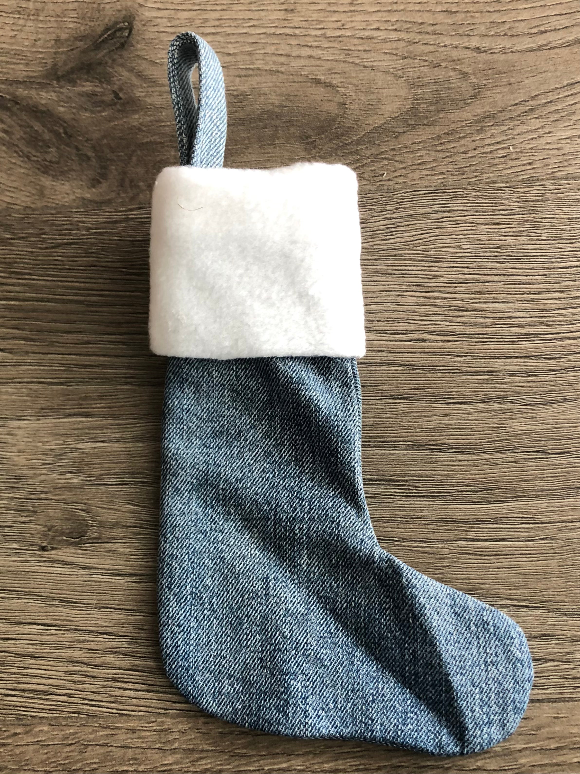 Up-Cycled Levi's Stocking (Medium)